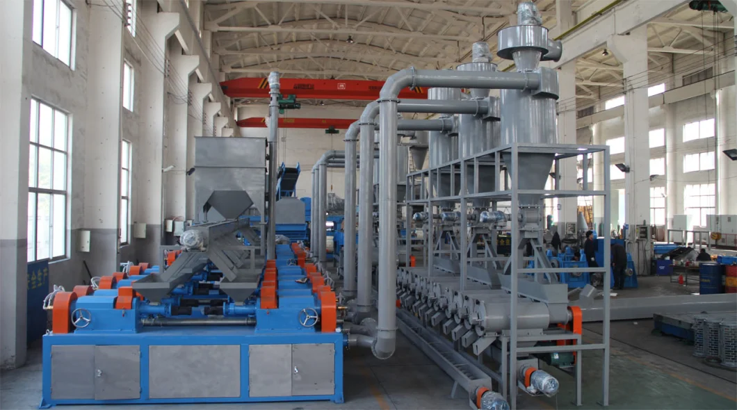 Old Tyre Recycling Machine to Rubber Crumb Tyre Crushing Plant