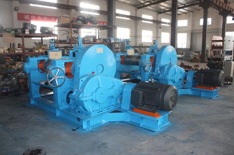 Open Mixing Mill/ Open Roll Mill / Two Roll Mixing Mill (XSK150~XK560)