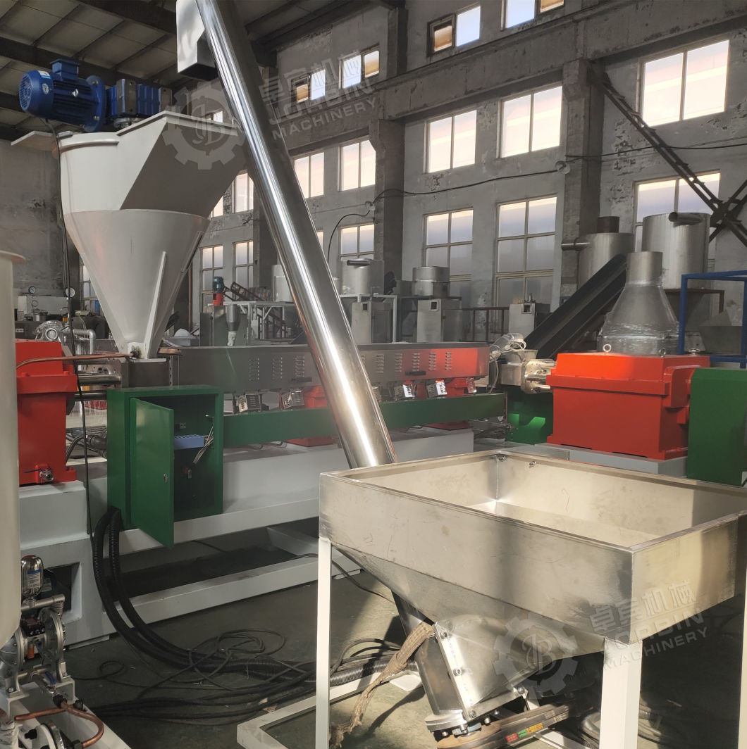 Two Stage Rubber Tyre Recycling Extruder Machine