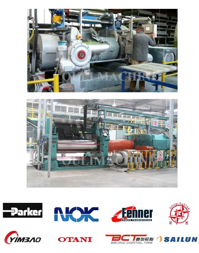 Ce-BV-ISO Approved Xyi-450X1400 Rubber Calender and Extruder Machine for Rubber Sheet Extruding and Calendering