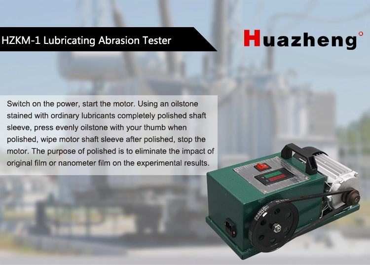 High Accuracy Portable Lubricant Friction Tester Oil Abrasion Test Kit