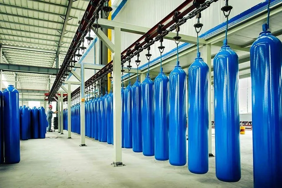 DOT High Pressure 20L-30L Seamless Chemical Gas Cylinder