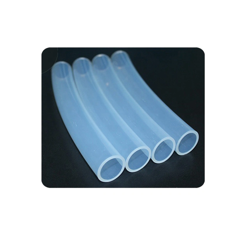 Customized High Quality Food Grade Silicone Hose Medical Hose Connecting Hose Soft Silicone Rubber Tube Silicone Straw Short Sleeves