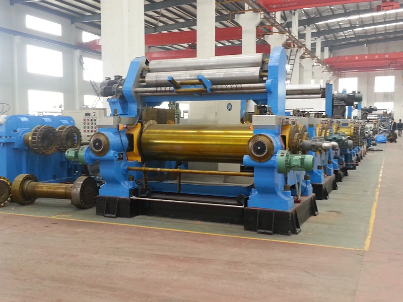Two Roll Mixing Mill with Stock Blender / Rubber Mixing Mill Machine