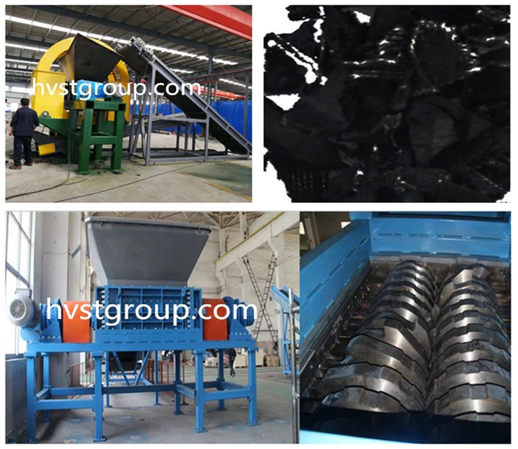 Tire Recycling Line/Tyre Recycle Line/Us Technology Recycling Scrap Tyre Machine