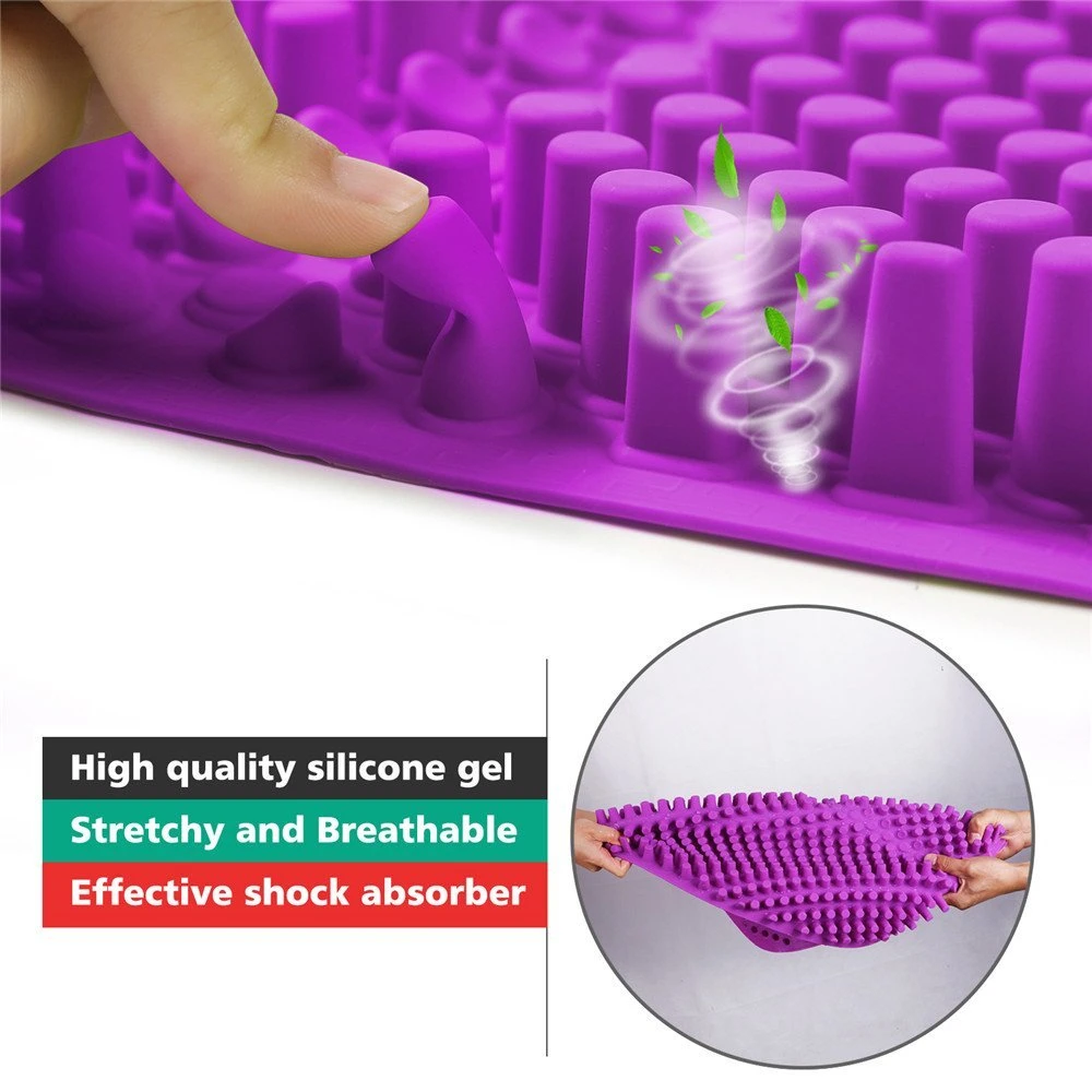 Universal Rubber Mat Breathable Elastic 3D Massage Car Mats