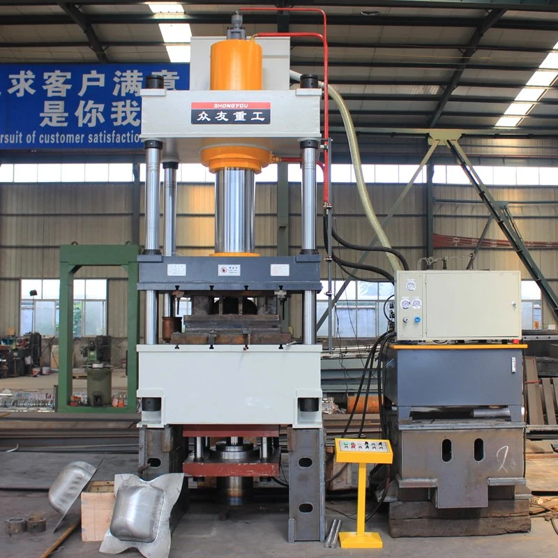 150 Ton 160 Ton 200 Ton Hydraulic Deep Drawing Press with Die Cushion for Sahllow Draw