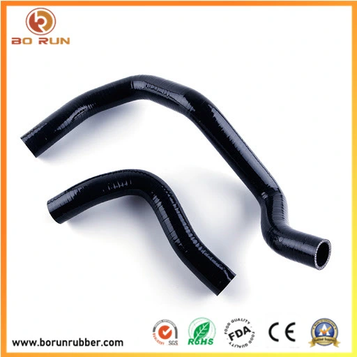High Pressure Heat Resistant Silicone Hose Customized Exhaust Silicone Heater Hose with Cord