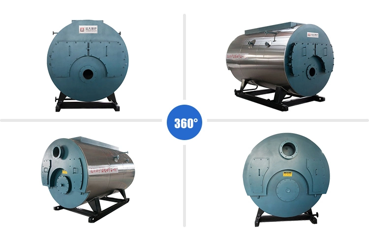 Wns4-1.25-Y (Q) 4ton/Hr Steam Output Best Gas Oil Steam Boilers