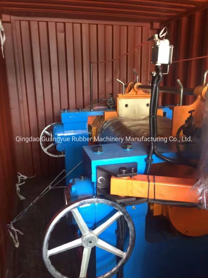 Rubber Two Roll Mill Stock Blender Rubber or Plastic Used Rubber Mixing Mill Lab Test Machine