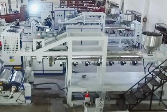 PP PS PE Plastic Sheet Extruder Single Screw Layer Machinery Production Line Extruder Elite