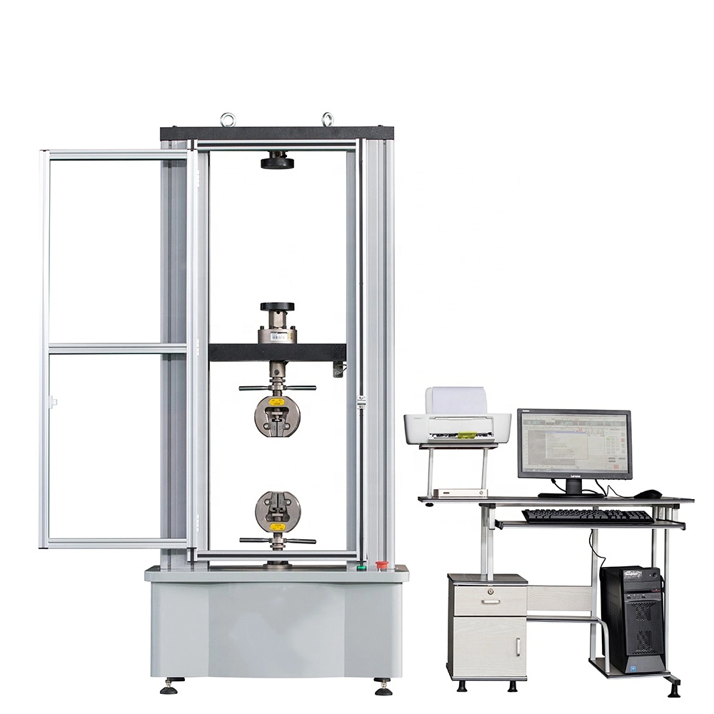 Best Service Wdw-50kn Tensile Elongation Compression Testing Machine with Aluminum Profile Cover