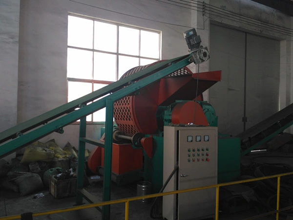 Zps-900 Used Tyre Recycling Plant/Tyre Shredder