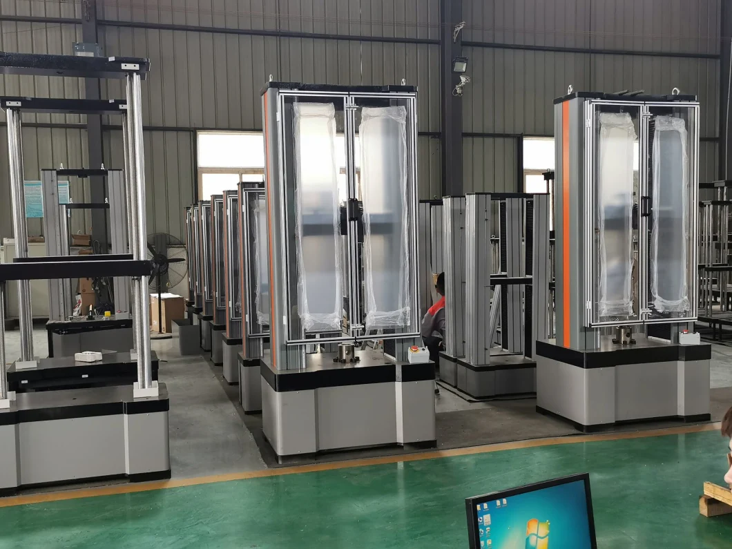 100kn Computer Control Electronic Universal Testing Machine for Tensile Compression Bending Test