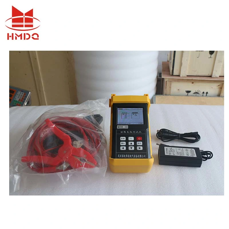 100A Portable Automatic Contact Resistance Tester Loop Resistance Tester for Circuit Breaker