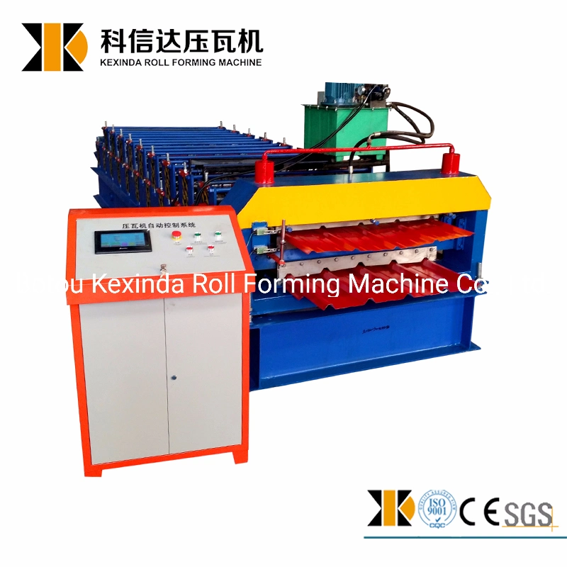 840+900 Double Layer Sheet Roof Metal Roller Machine