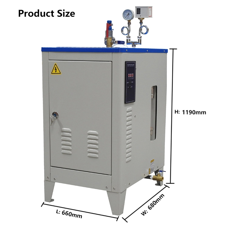 China Quick Loading Steam Capacity 65 Kg/Hr Small Electric Steam Boilers