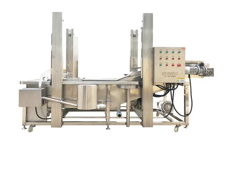 Spinach Processing Line Bubble Washing Drying Blanching and Cooling Line