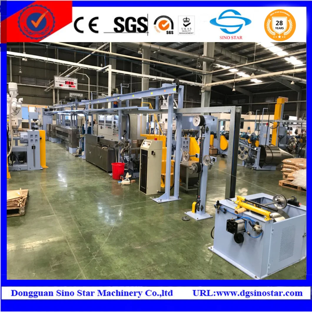 120mm Cable Wire Extrusion Extruder Extruding Making Machine for Jacket and Sheath Production Line