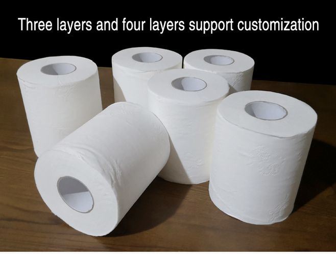 Hotel Soft 3-Layer Roll Toilet Tissue Paper Household Paper Paper Pulp Household Toilet Paper Hotel Paper Cheap Soft Virgin Recycled Wooden Pulp Bulk Big