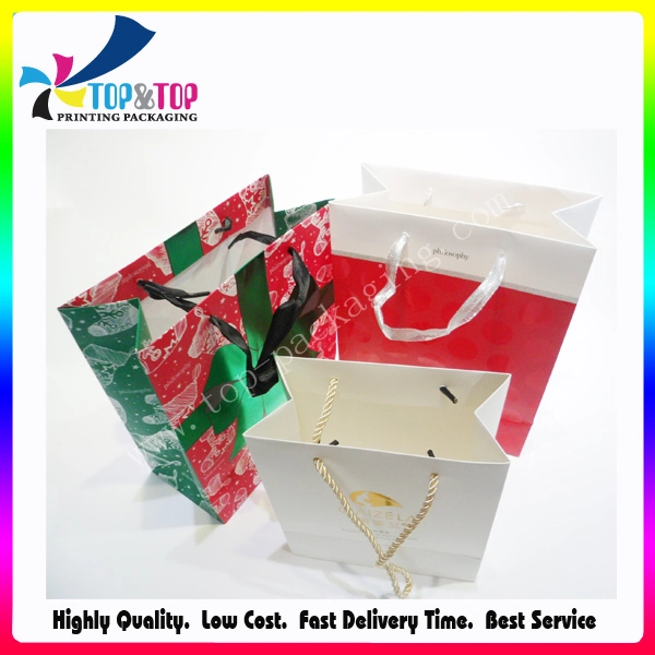 Custom Luxury Gift Paper Bag Custom Made Printed Logo Jewelry Packaging Kraft Shopping Paper Bag