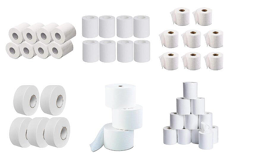 Wholesale Toilet Paper Small Roll Paper Soft Toilet Paper Tissue for Hotel Rooms
