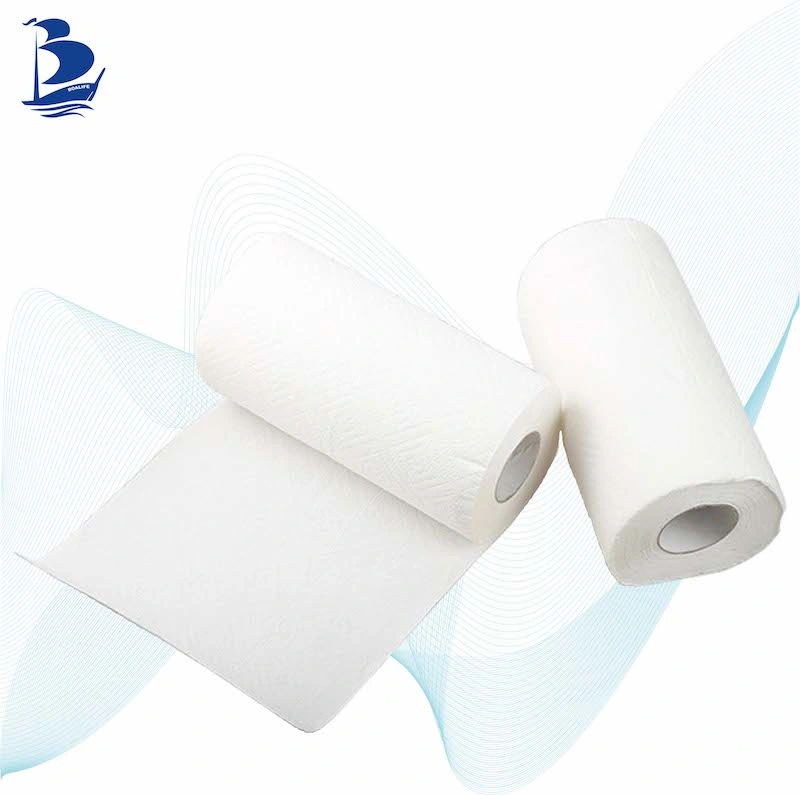 OEM Factory Ultra Soft 1ply Convenient Absorb Oil Kitchen Paper Towel Roll Paper