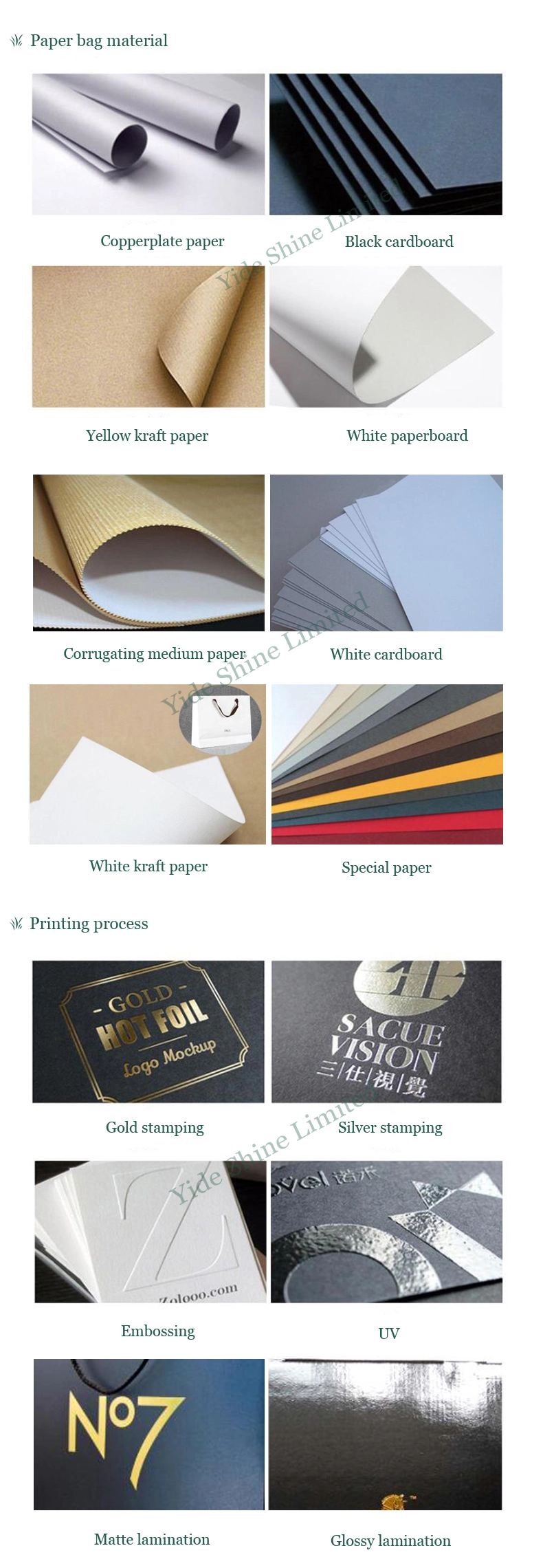 Custom Luxury Shopping Paper Bag, Custom Print Logo Kraft Gift Paper Bag