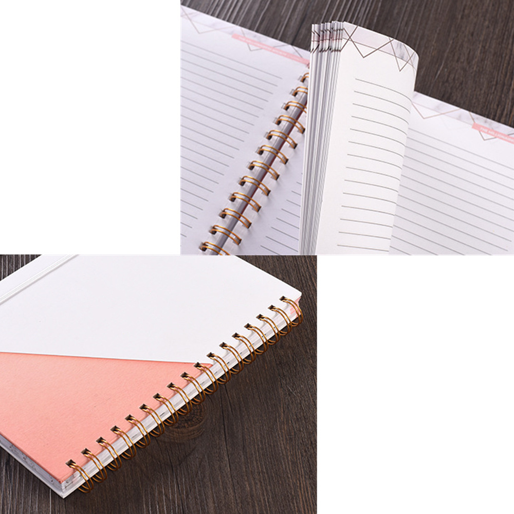 Paper Cover Calendar Notebook Weekly Journal Personalised Wedding Agenda Custom Daily Planner