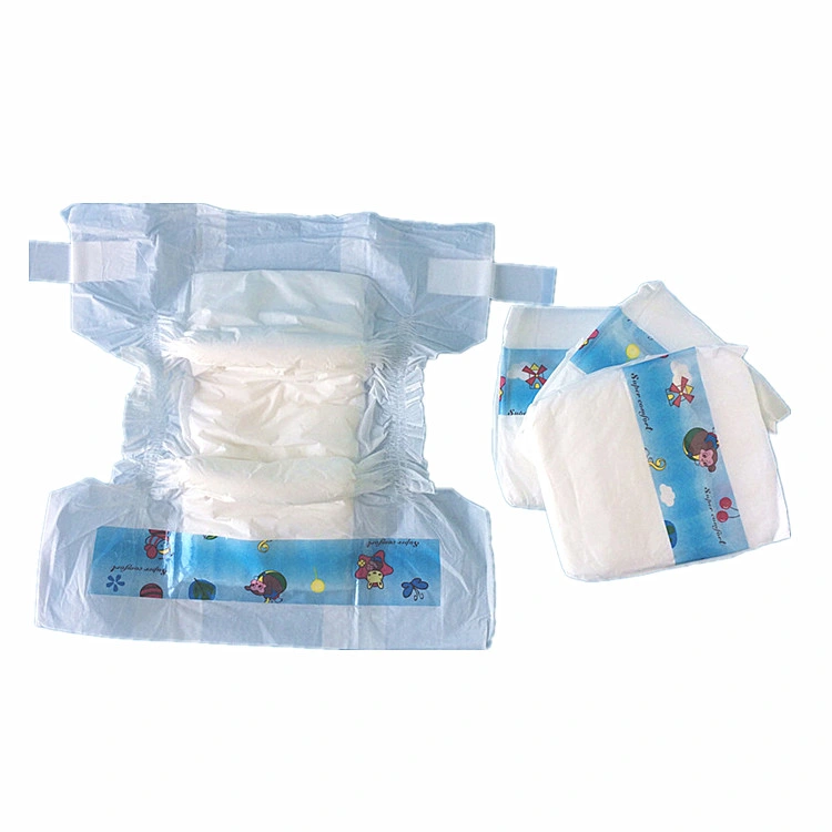 Disposable Thick Fluff Pulp Baby Diapers