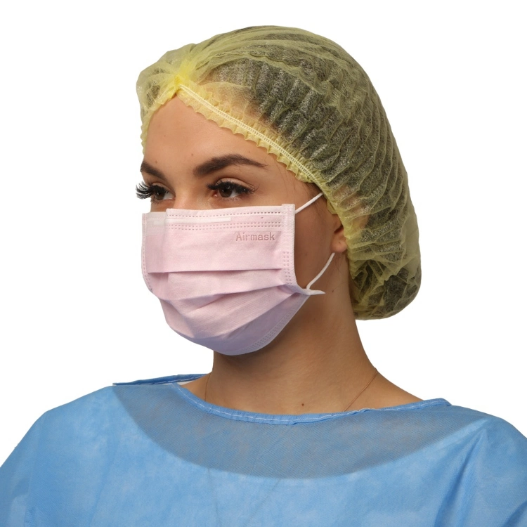 3 Ply 50 Packing Non Woven Protective Breathable Anti Virus Medical Disposable Thick Earloop Face Mask