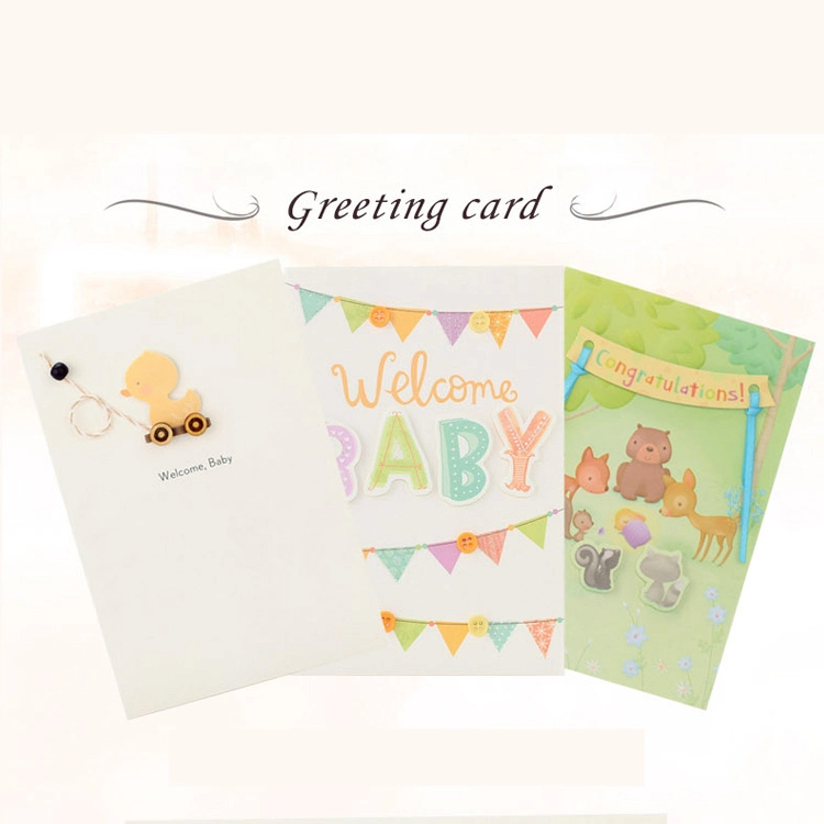 High Cost Performance Custom New Year Thanksgiving Musical Greeting Card Audio Paper Book