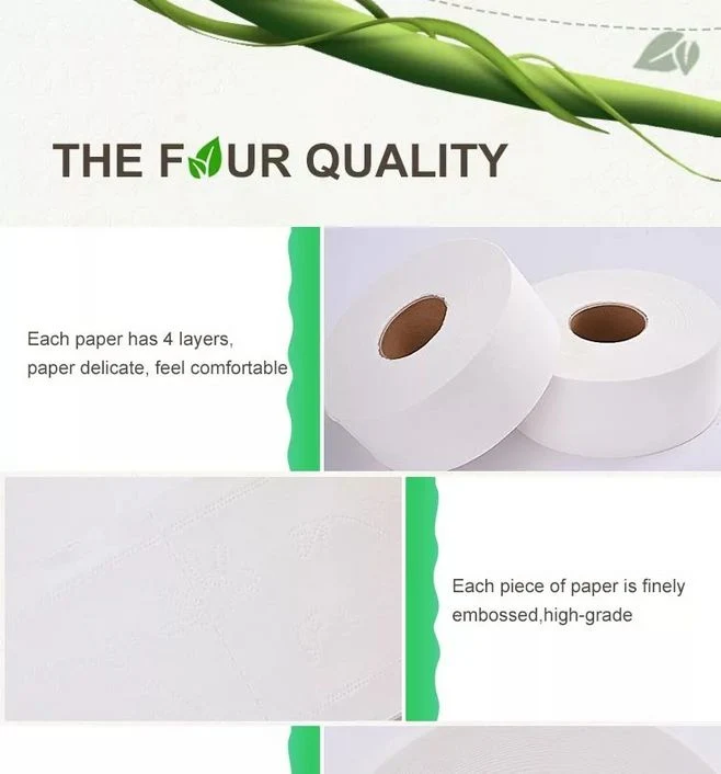 Wood Jumbo Roll Mother Tissue Paper 100% Recycle Customsized Wood Soft Pulp Toilet Tissue and Tissue & Toilet Tissue Paperpulp Parent Jumbo Roll Toilet Paper