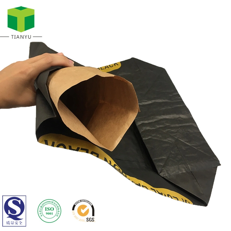 Industrial Usage Nice Printing Multiwall Mortar Paper Bag Kraft Paper Valve Bag Paper Packing