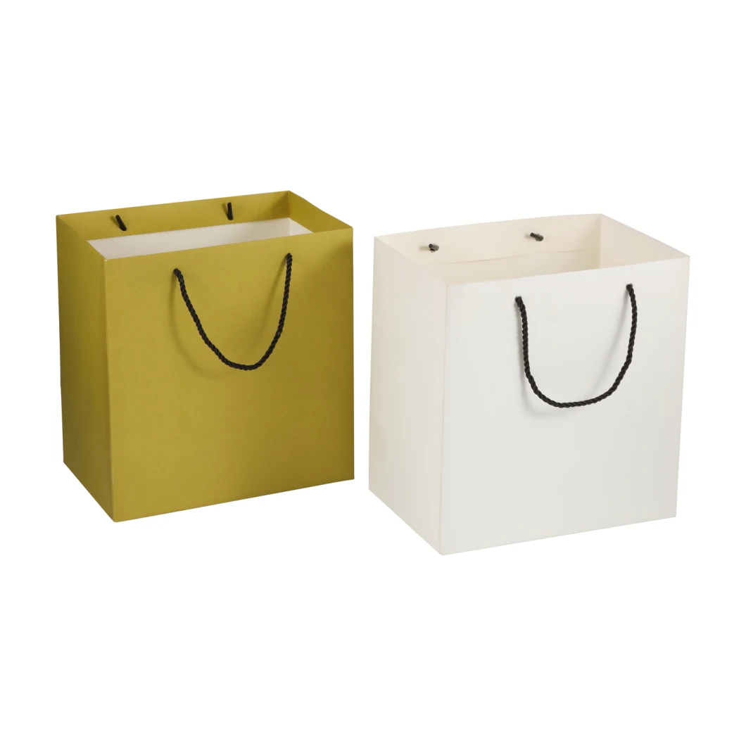 Wholesale Custom Logo Paper Bag Custom Personalizd Retail Fashion Luxury Paper Bag with Handle