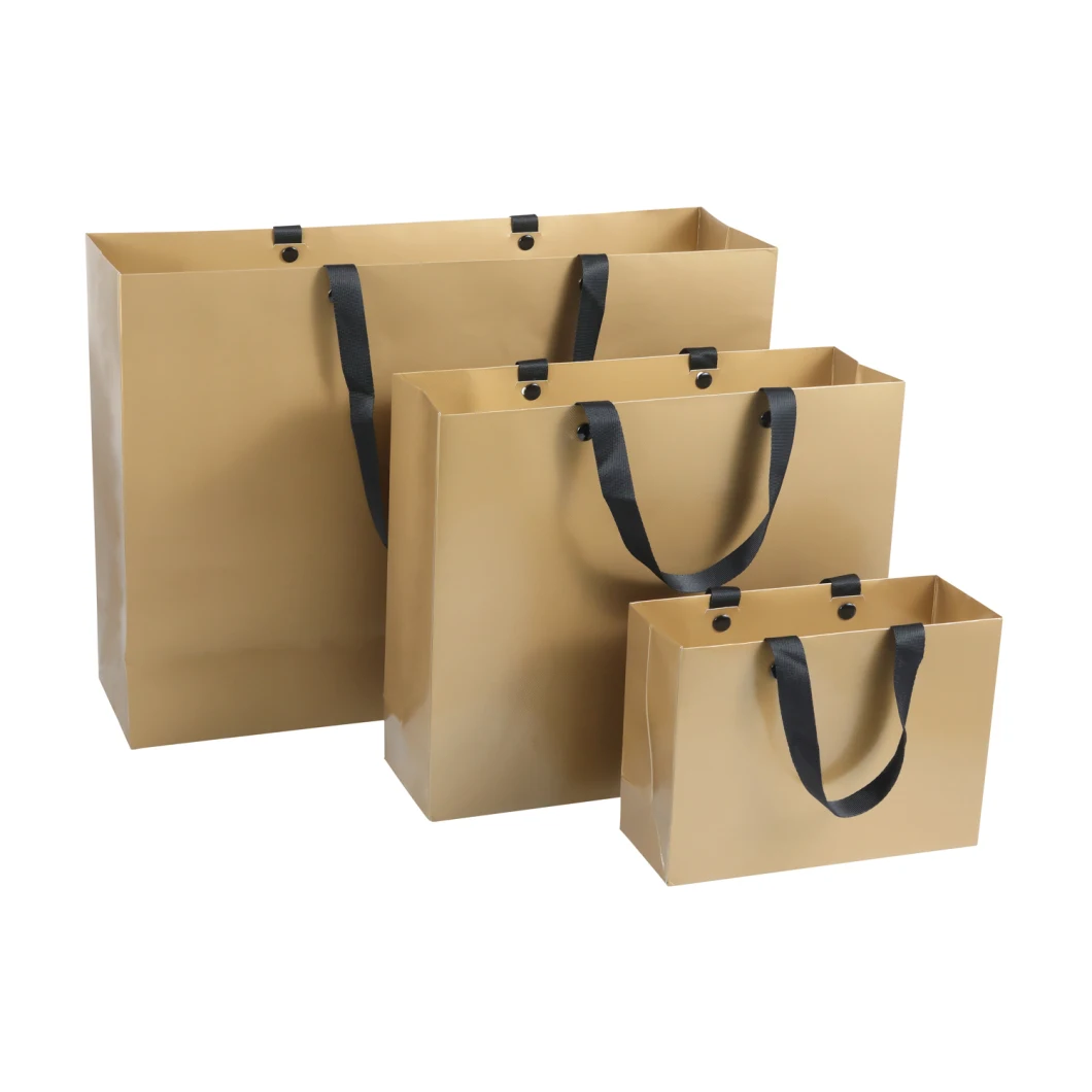 High Quality Customized Paper Shopping Bag Paper Bag with Handle Paper Bag with Custom Logo