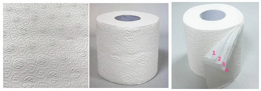 3 Ply Ultra Soft Recycled Pulp Toilet Tissue Paper
