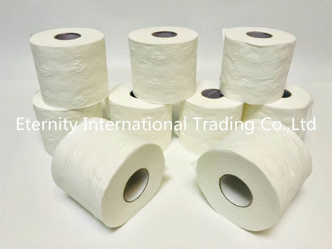 100% Virgin Wood Pulp Good Quality Hot Sell Super Soft Toilet Tissue Paper