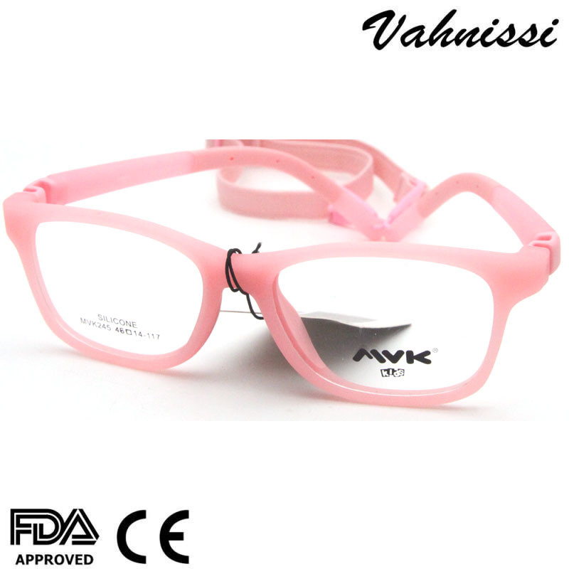 2020 South America Markets Tr Nano Double Color Silicone Nose Pad Kids Optical Frames for Kids