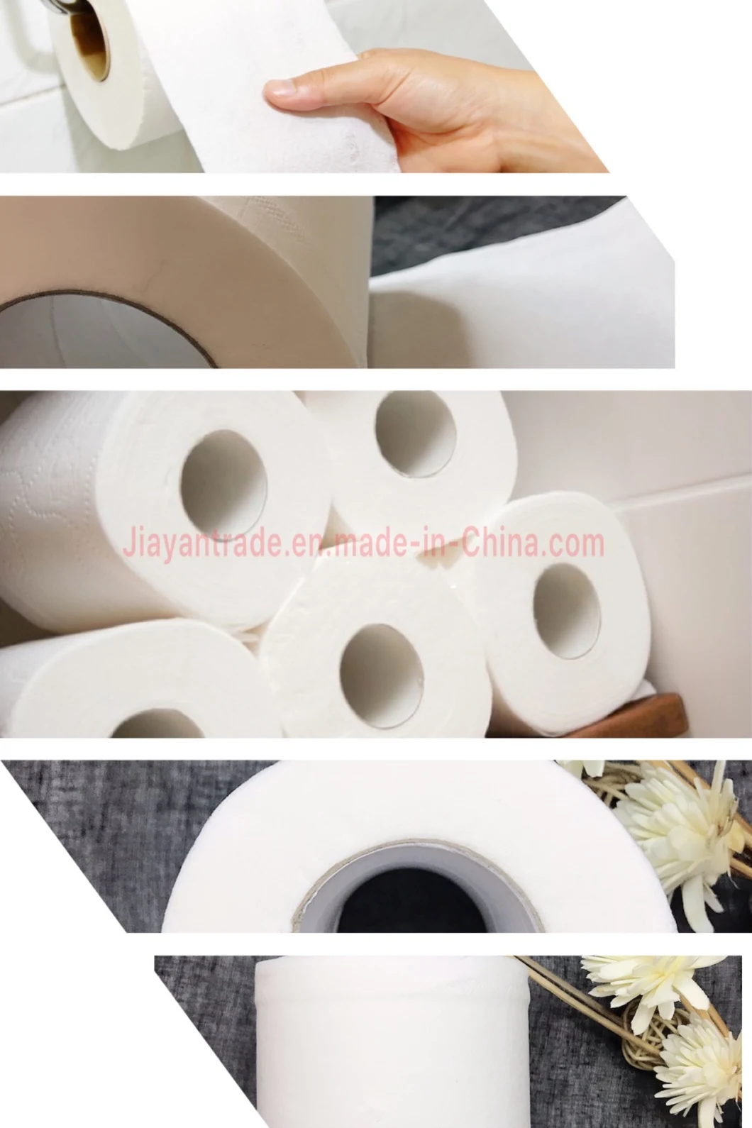 Ultra Soft Toilet Paper 2ply Eco-Friendly Virgin Pulp Bath Toilet Tissue Roll on Sale