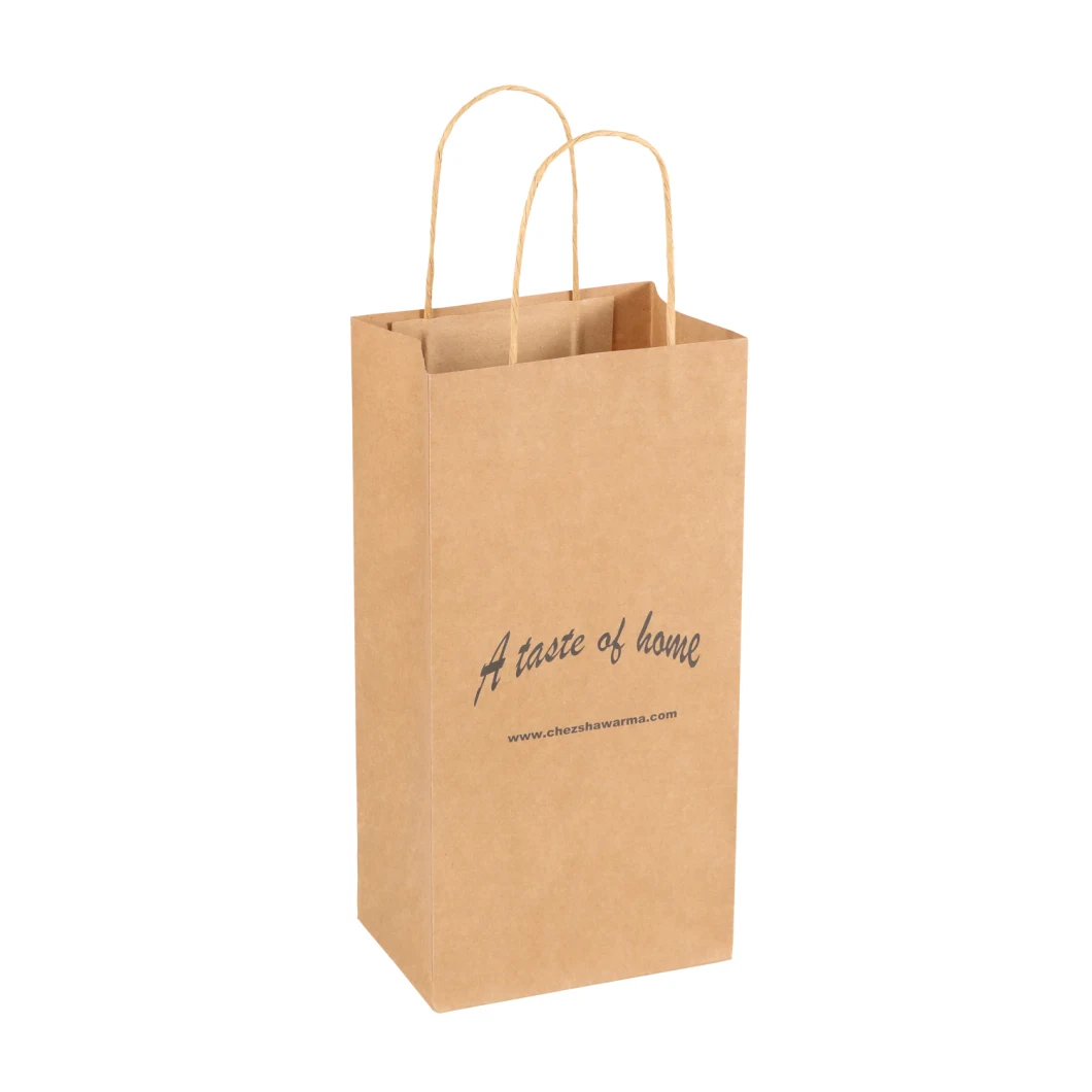 Paper Bags with Your Own Logo Shopping Paper Bag Cheap Paper Bag with Handle