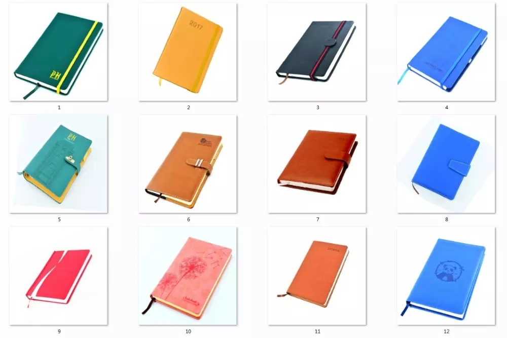 Custom Popular Recycle Soft Kraft Paper Printing Notebook