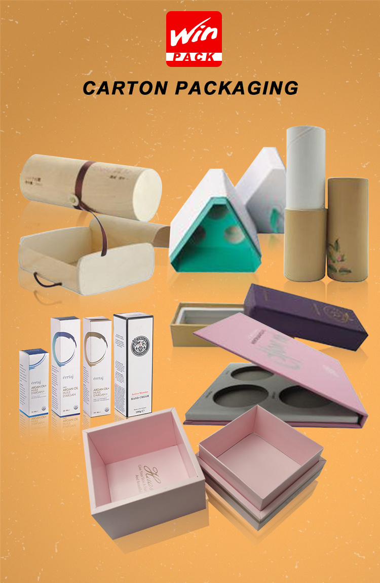 Manufacturer Sell Colored Rectangular Paper Box for Cosmetic Products Packing