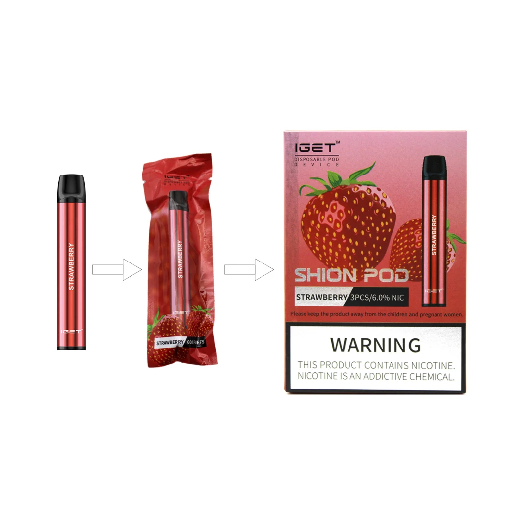 Iget Shion Disposable Premium Quality Electronic Cigarette Shion Disposable Vape