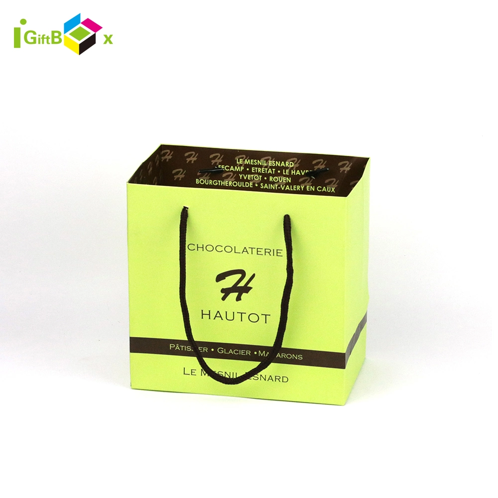 Elegant Art Paper Packaging Chocolate Bags for Chocolate Boxes