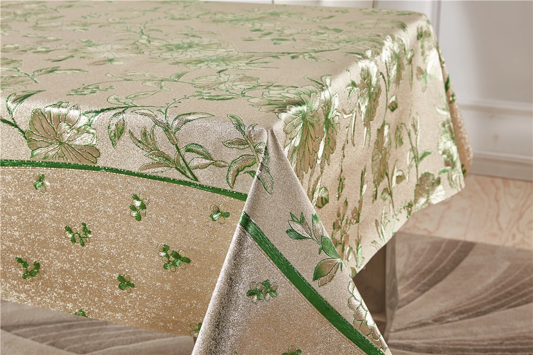XHM Factory Wholesale Good Quality PVC Tablecloth Plastic for Decoration in Roll Synthetic Fibers