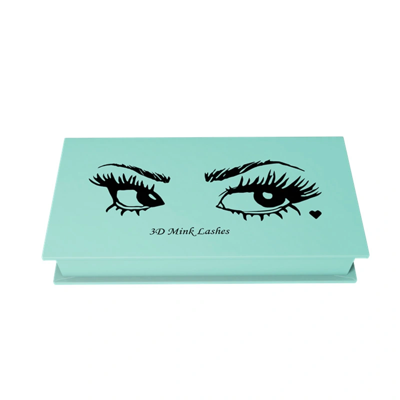 Wholesale Custom Empty Packaging Pink Magnetic Eyelash Paper Box with Logo Printing