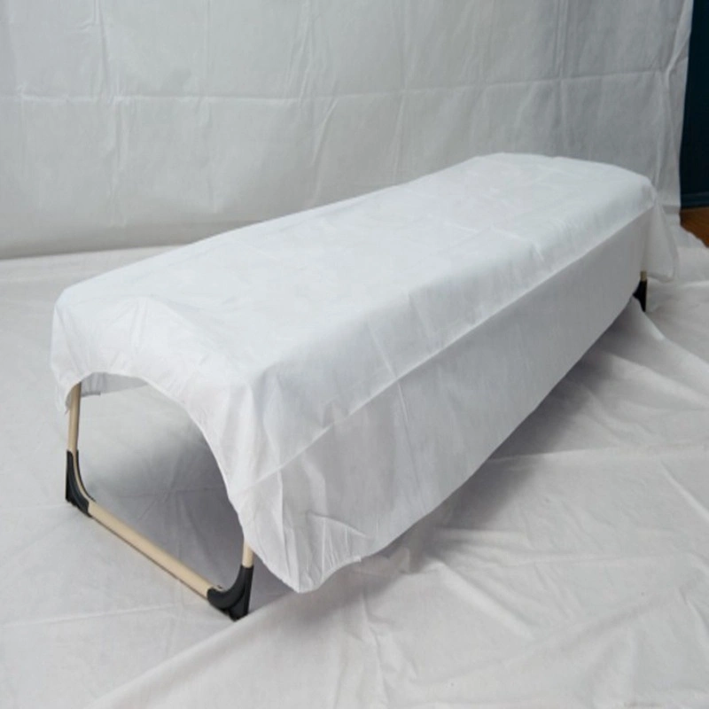 Disposable Bed Sheet White Disposable Elastic Fitted Bed Sheets Cover Massage Table Facial Chair SPA