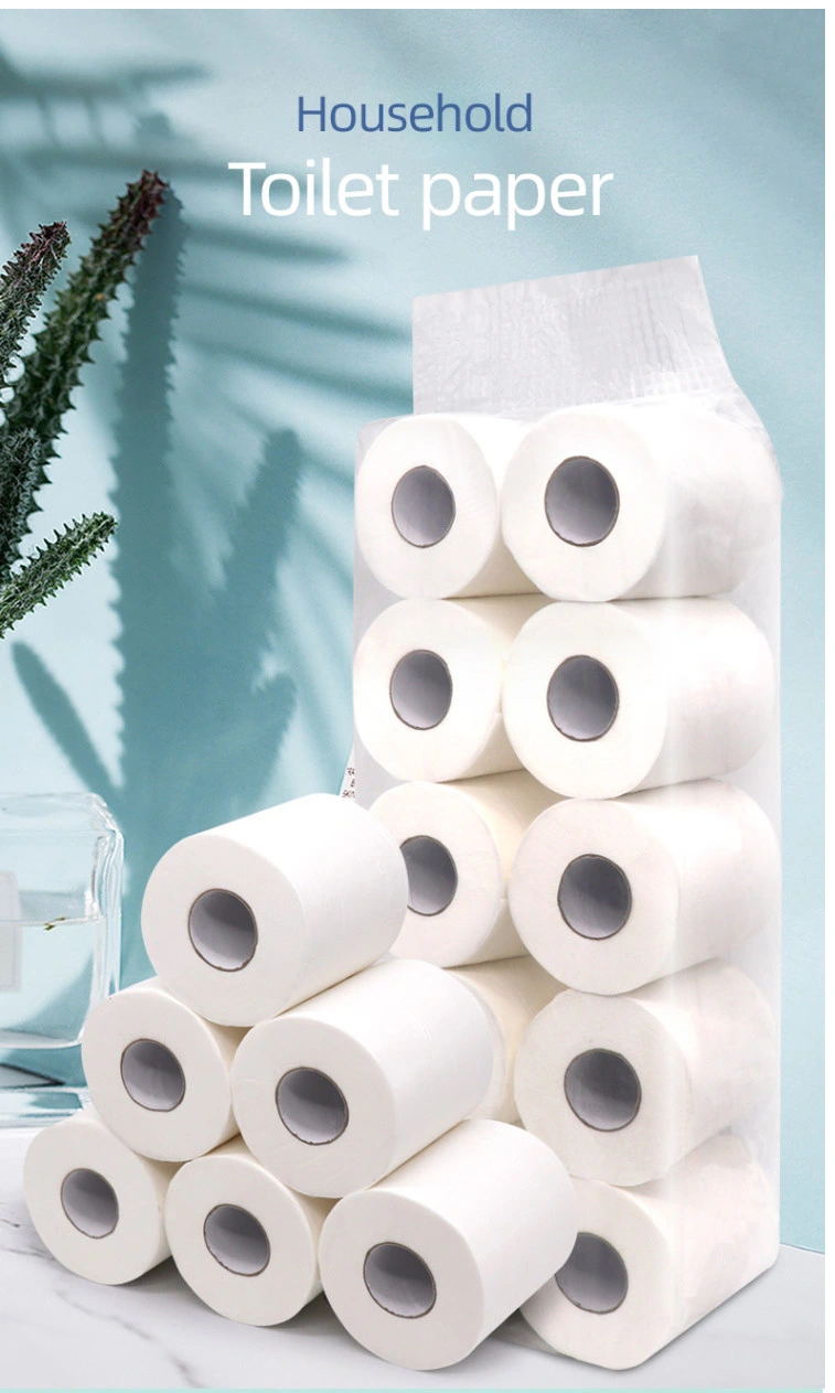 Environment Friendly Soft Raw Wood Pulp Toilet Paper