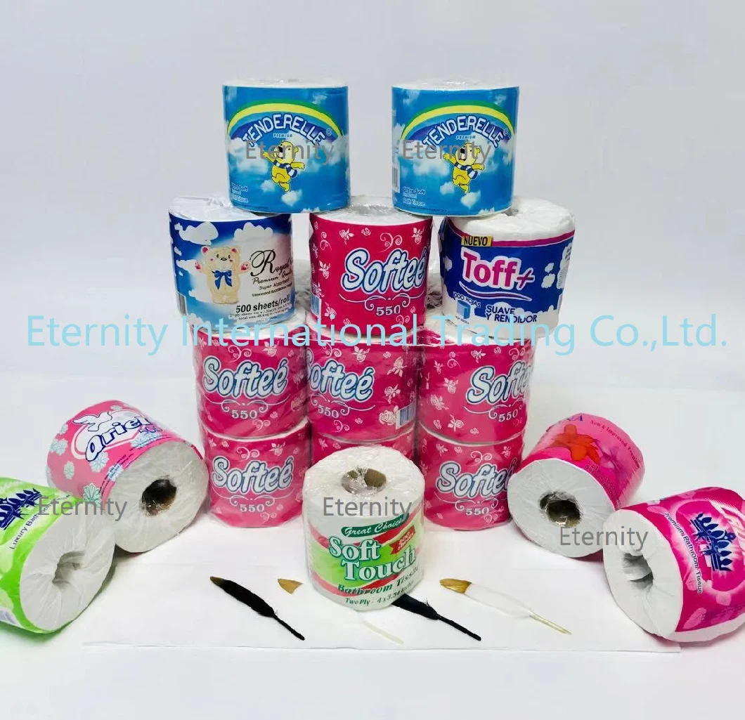Manufacturer of Unbleached 100% Pure Bamboo 3ply Tree Free Plastic Free Individual Paper Wrapping Toilet Paper
